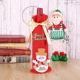 thumbnail image 2 of Vikakiooze 2022 Christmas Wine Bottle Cover Ornament Clothes Set Xmas Santa Table Decor, 2 of 2