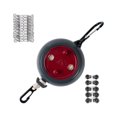 thumbnail image 1 of Abbracc Corde à Linge de Camping Portable Sans Perçage Légère Réglable Rouge 8m avec Pince, 1 of 7