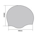 thumbnail image 4 of Excellente Boutique Unisexe Multicolor Bonnet de Bain Bonnets de Bain Rouge, 4 of 4