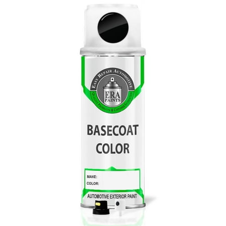 ERA Paints WA168D - Ebony for CADILLAC Exact Match Touch Up Paint Spray - Basic Kit