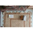 thumbnail image 3 of Chouhan Rugs Natural Jute Scalloped Rug Bohemian Rug Decor Rug Handwoven Rug Custom Rug Decorative Rug, 3 of 5