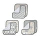 thumbnail image 4 of Set De Toalla y Toallitas De Limpieza Para Bebé Ingenuity 13014 gris, 4 of 5