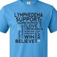 thumbnail image 4 of Inktastic Lymphedema Awareness Month Ribbon T-Shirt, 4 of 5
