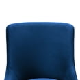 thumbnail image 4 of TOV Furniture Beatrix Navy Velvet Swivel Office Chair with Gold Base, 4 of 8