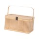 thumbnail image 4 of Caja decorativa de ratán, cesta tejida de bambú, caja de Sushi, contenedor Rectangular para huevos, cesta de flores, cesta de embalaje de regalo para, 4 of 7