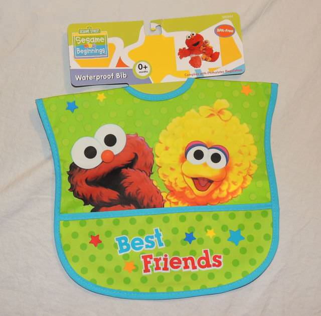 sesame street bibs