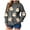 Dark Gray, variant on larppty Retro Santa Sweatshirt for Women Christmas Sweaters Crewneck Oversized Long Sleeve Tops Fashion Outfits (Black, M)