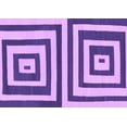 thumbnail image 1 of Ahgly Company Indoor Rectangle Oriental Purple Modern Area Rugs, 5' x 7', 1 of 4