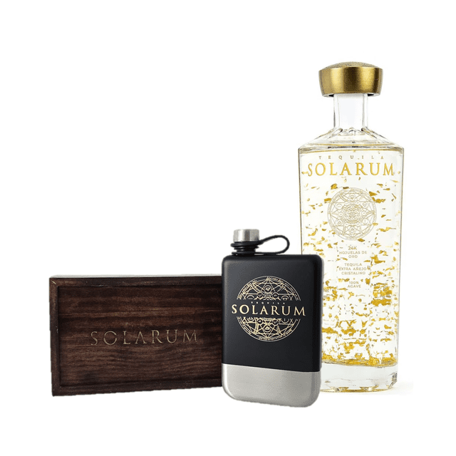 Tequila Solarum Solarum Extra Añejo 24K 750 Ml Pacha Solarum