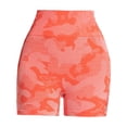 thumbnail image 4 of WRFWUL Womens High Waisted Camo Print Biker Shorts Stretchy Tummy Control Seamless Workout Pants Gym Yoga Running Leggings, 4 of 4