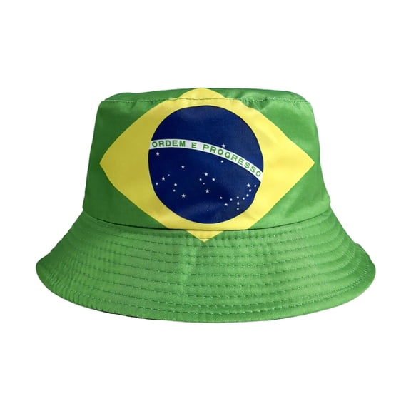 Miiottaa Stylish Football Themed Bucket Cap Packable Convertible Fisherman Hat For Adult