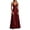 Red, variant on Women's Satin Spaghetti Strap Maxi Dress – Deep V-Neck Waist-Defined A-Line Evening Gown – Elegant Floor-Length Formal Dress for Prom, Wedding Guest & Gala – Sizes XS-XL
