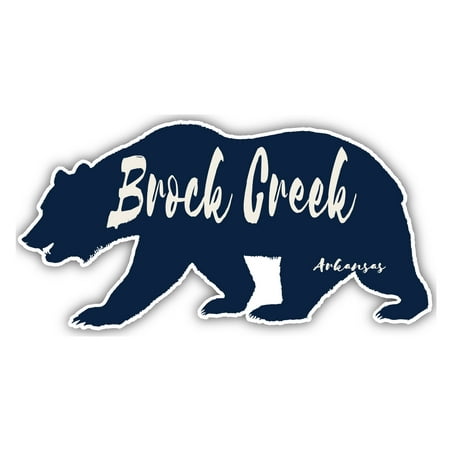 

Brock Creek Arkansas Souvenir 3x1.5-Inch Fridge Magnet Bear Design