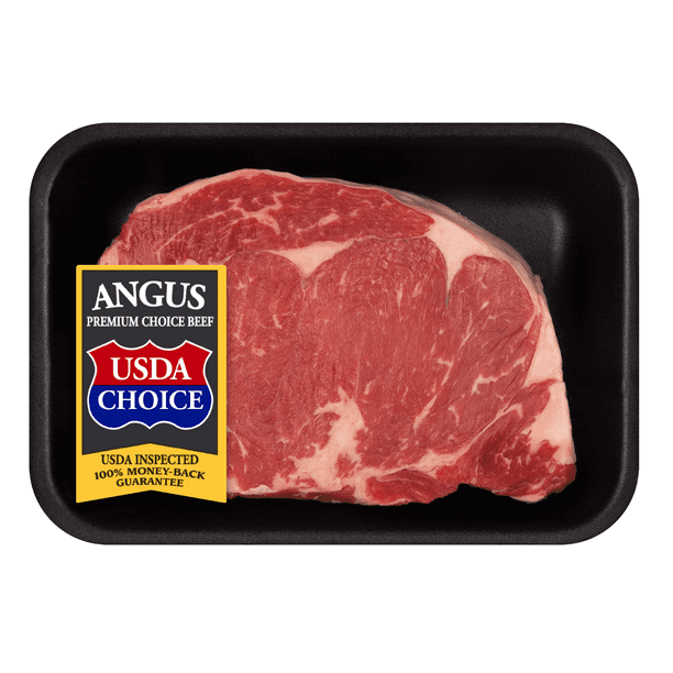 Beef Choice Angus Ribeye Steak Thick, 0.81 1.47 lb