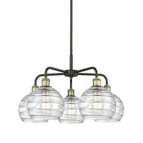 Innovations Lighting 516-5Cr-16-26 Athens Deco Swirl Chandelier Athens Deco Swirl 5 Light