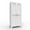 White | 61"H, variant on Tcbosik 71"H Farmhouse Storage Cabinet with 2 Doors, Modern Cupboard with Adjustable Shelves, Accent Cabinet for Kitchen, Dining Room, Living Room, White