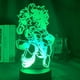 thumbnail image 1 of Luz nocturna LED 3D Midoriya Izuku Deku para dormitorio infantil, 1 of 1