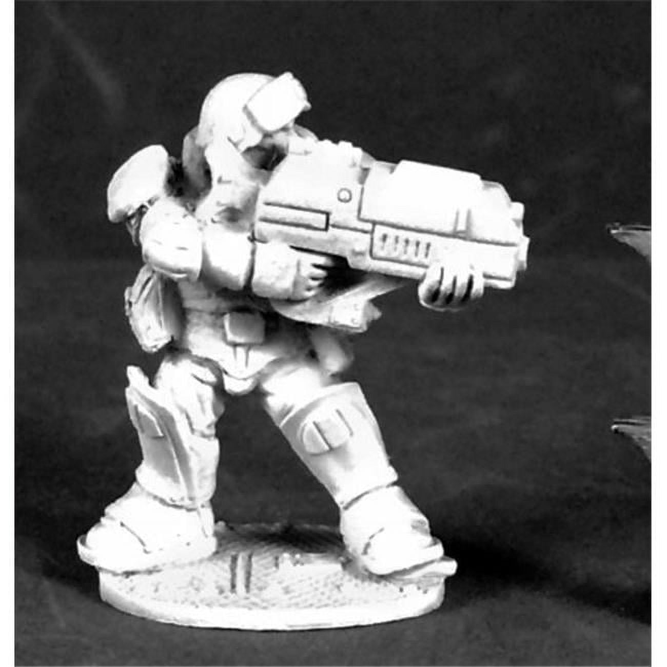 Miniatura Reaper Wicked Hand – Capitán Vax Kreel, Pirata Infernal, Figura Sin Pintar Para Montar Y Coleccionar