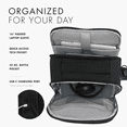 thumbnail image 3 of Workday Laptop Backpack – Hynes Eagle – Jet Black, 3 of 9