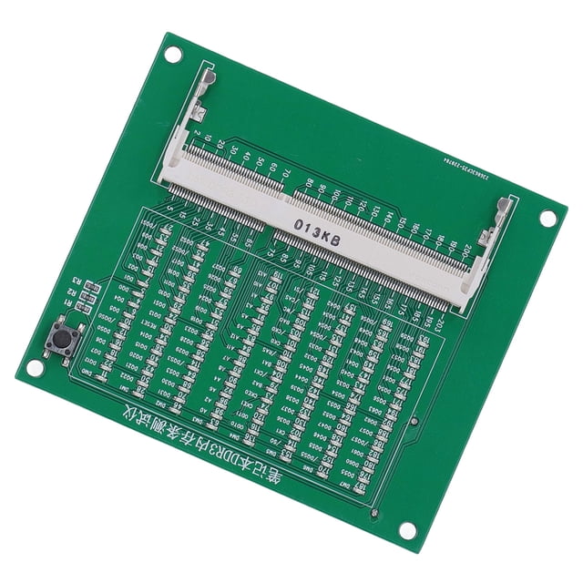 Motherboard Tester Card, Less Interference Easy To Operate Compatibility Reliable Laptop Memory Test Card Compact Size With LED Light For Computer Repair DDR3,DDR4,DDR5