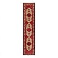 thumbnail image 2 of Pasargad Home Vintage Azerbaijan Camel Wool Area Rug  3' 1" X 13' 9", 2 of 3