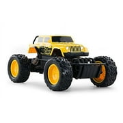 1/18 Off Roader Laserstar 4X4 Rock Crawler Radio Control Truck RC Yellow