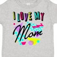 thumbnail image 4 of Inktastic I Love My Mom 80s Retro Style Boys or Girls Toddler T-Shirt, 4 of 5