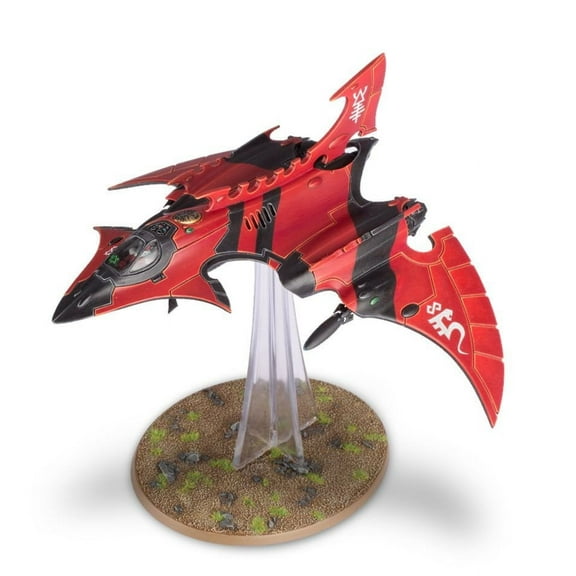 Warhammer 40,000 Eldar Crimson Hunter / Hemlock Wraithfighter Miniature
