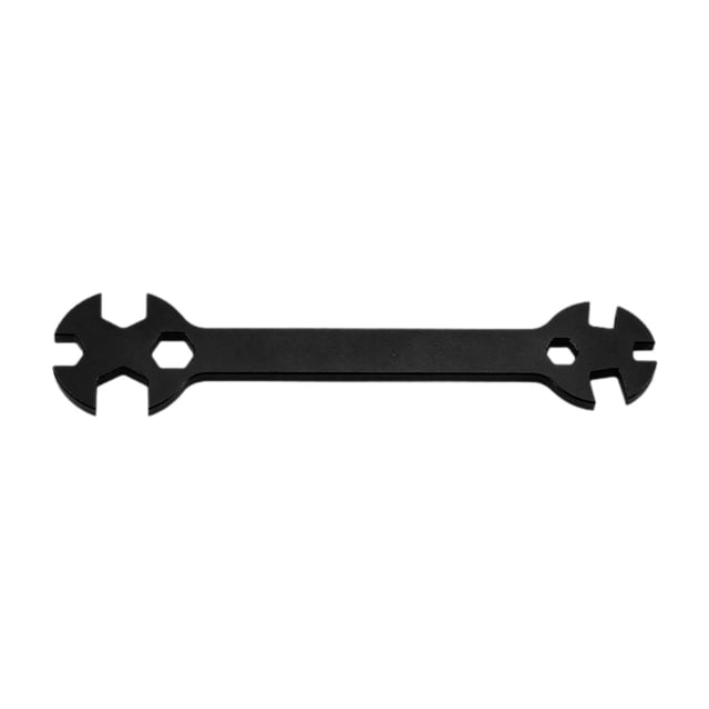 Milaget Clé à Molette Réglable Haute Performance pour Accessoires de Voitures RC Noir