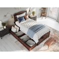 thumbnail image 4 of AFI Warren Solid Wood Twin Bed w/ Footboard & Drawers in Walnut, 4 of 13