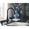 thumbnail image 6 of Moen Haelyn Single-Handle Pull-Down Sprayer Kitchen Faucet with Reflex and Power Boost in Matte Black, 6 of 11