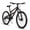 Black, variant on 26-Inch Mountain Bike for Men & Women, 21-Speed, Steel Frame with Front Fork and Rear Shock Absorber(Black)