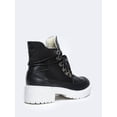 thumbnail image 3 of Qupid Valiant-30 - Black PU 7.5, 3 of 5