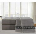 thumbnail image 2 of Elegant Comfort 1500 Thread Count White Silk Sheet Sets Queen (4 Pieces), 2 of 5