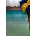 thumbnail image 7 of Liora Manne Arca Ombre Area Rug Aqua 100% Wool Hand Loomed Indoor 5x7 ft, 7 of 7