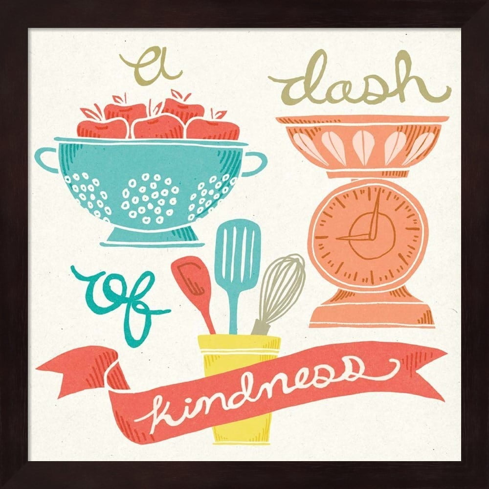 Metaverse Mary Urban 'A Dash of Kindness' Framed Art