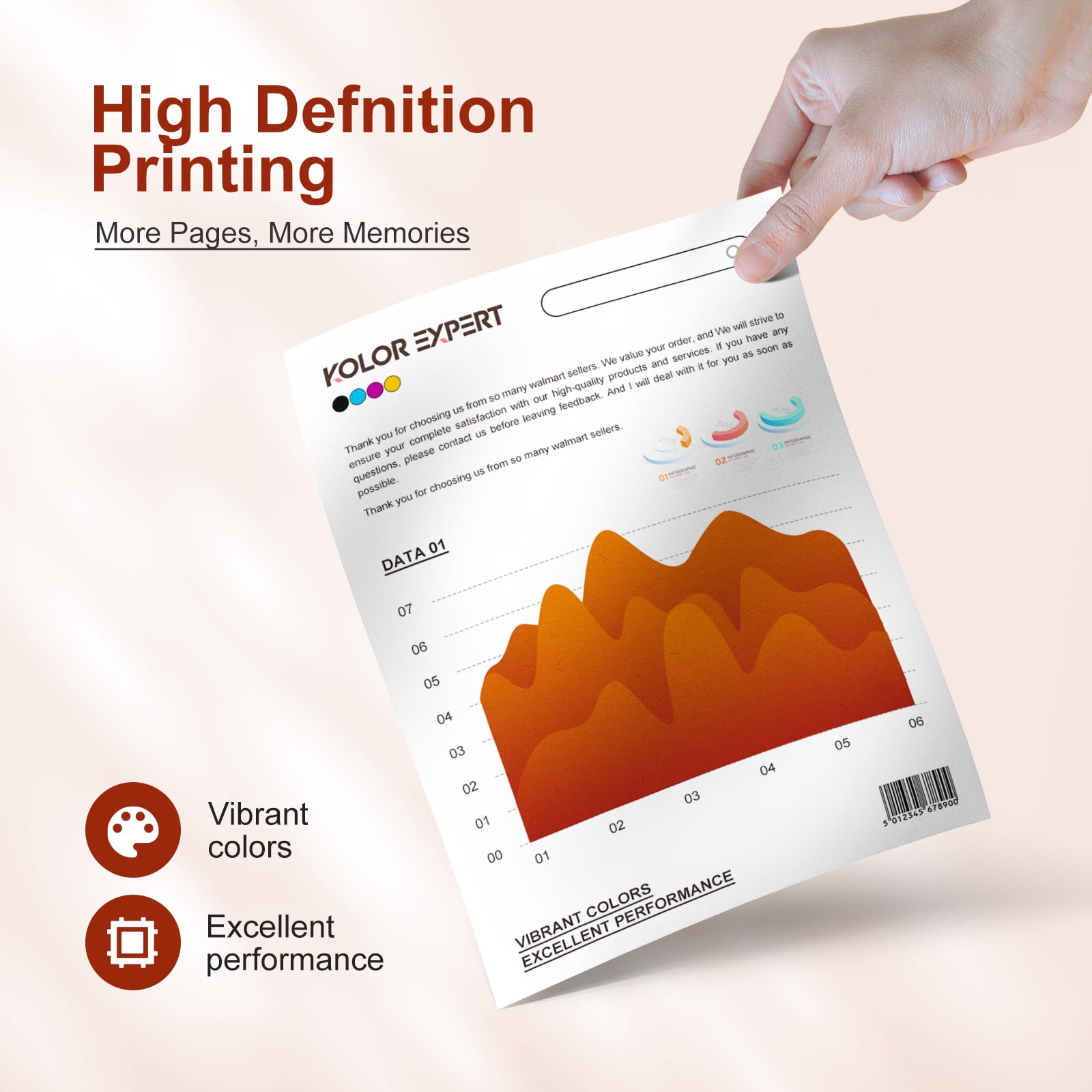 245XL Ink cartridge for canon ink 245 and 246 use with pixma