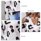 thumbnail image 4 of Blusa de manga larga con estampado hueco para mujer, informal, holgada, con hombros descubiertos, para el trabajo, 4 of 5