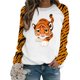 thumbnail image 2 of Blusa de manga larga con estampado de cuello redondo para mujer Pompotops gfhjh17128, 2 of 4