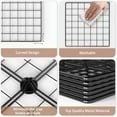 thumbnail image 5 of Cube Storage Organizer, 12 Cubes Stackable DIY Metal Wire Cube Storage Shelf for Closet Organizers and Storage, Bookshelf Storage Cubes for Bedroom Living Room Office- 11.8"× 11.8" 45Pcs Black, 5 of 8