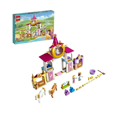 UPC 673419337625 product image for LEGO Disney Belle and Rapunzel’s Royal Stables Kid s Building Kit  Ages 5+ | upcitemdb.com