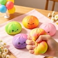 thumbnail image 2 of Dumpling Squishy Fidget Toys with Steamer Basket,Dumplings Squishy Stress Balls Fidget Sensory Toys, Mystery Dumplings Squishy Soft Squeeze Decompression Dough for Adults, 2 of 12