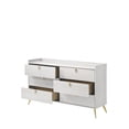 thumbnail image 4 of ACME Zeena 6-Drawer Wooden Dresser in White, 4 of 5