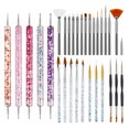 thumbnail image 4 of 1 Set of Professional Dotting Tools Convenient Nail Tools Wear-resistant Nail Brushes, 4 of 7