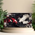 thumbnail image 4 of Two Koi Fish with Blossoms Front License Plate, Metal License Plate, Funny Standard Plates Personalized Novelty Decorative For Men/Women/Boys/Girls Car 6×12 Inch, 4 of 6