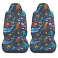 thumbnail image 2 of Fotbe Marine Inhabitants Pattern Automotive Seat Covers for Cars Trucks and SUVs – Car Seat Covers for Front Seats,Protective Seat Covers,Vehicle Seat Covers, Set of 2, 2 of 9