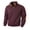 Wine_1, variant on Mens Sweatshirts Waffle Knit Long Sleeve Casual Stand Collar Sweatshirt Mock Neck 1/4 Button Pullover Sweaters