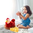 thumbnail image 6 of Toy - Realistic Chicken Soft and Cuddly Stuffed Animal Ideal for Kids Celebrating Birthdays and, 6 of 8
