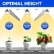 thumbnail image 5 of Luces LED de cultivo Barrina de espectro completo, 30 cm, 20 W, paquete de 4, 5 of 9