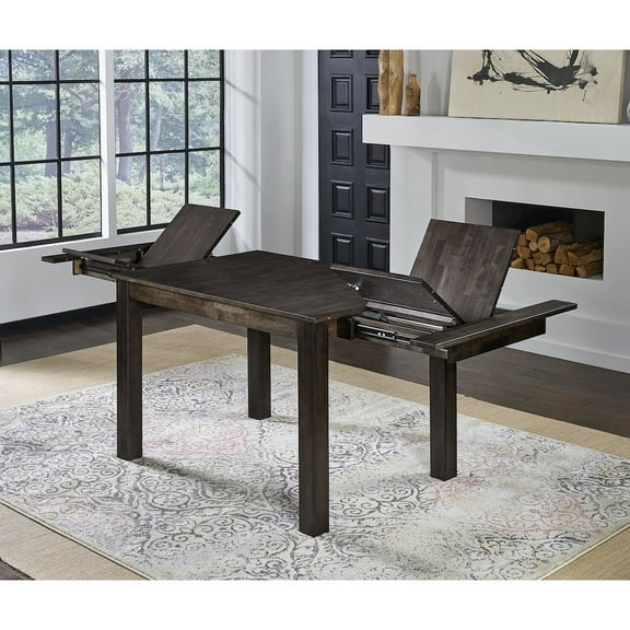 A-America 64" - 100" Gathering Height Leg Table with (2) 18" Butterfly Leaves